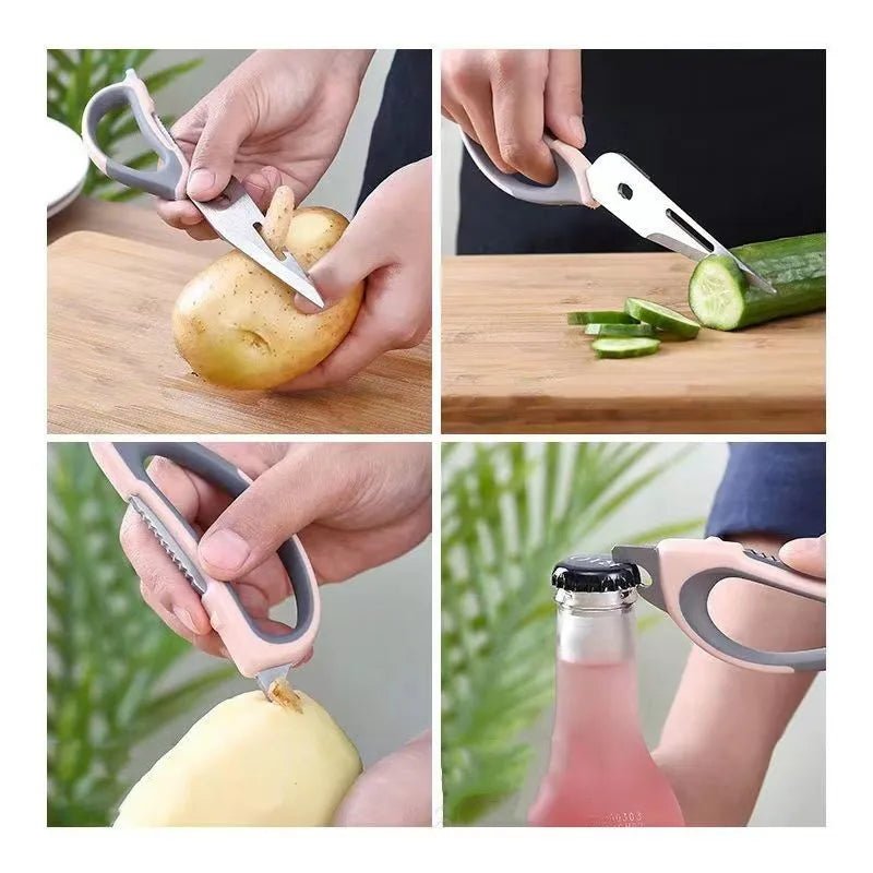 SnipSeven - in - 1 Magnetic Kitchen Scissors - SnipSeven